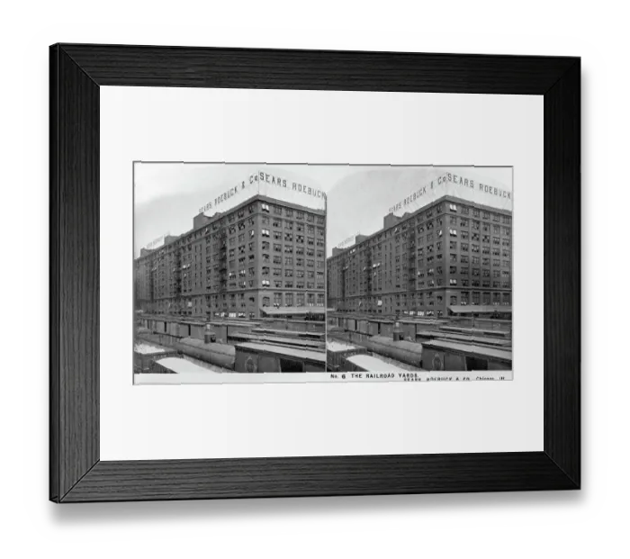 Framed Print : Sears, Roebuck & Co Framed Print : Sears, Roebuck & Co