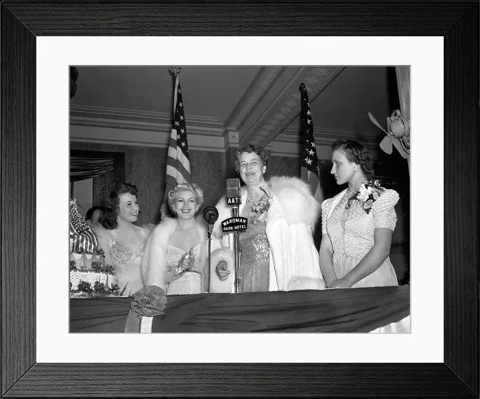 Framed Print : Anna Sklepovich and Eleanor Roosevelt Framed Print : Anna Sklepovich and Eleanor Roosevelt