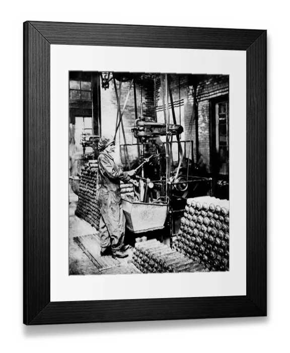 Framed Print : Woman at Work