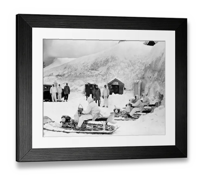Framed Print : The White Mountain Boys in Action Framed Print : The White Mountain Boys in Action