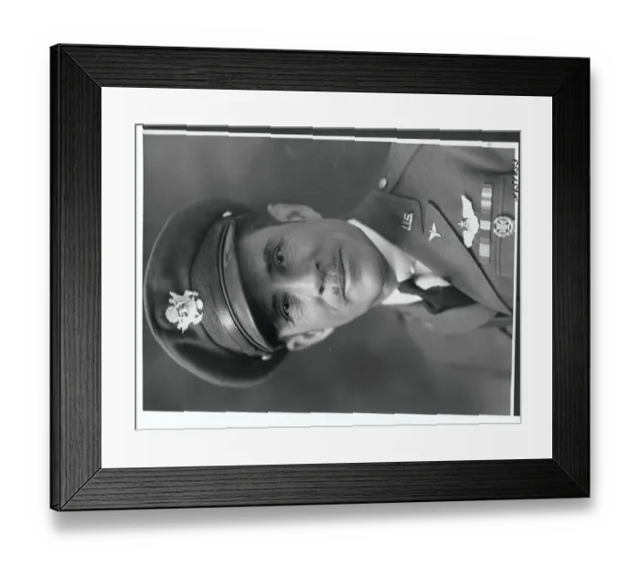 Framed Print : Portrait of Maj. Gen. Clarance L. Tinker