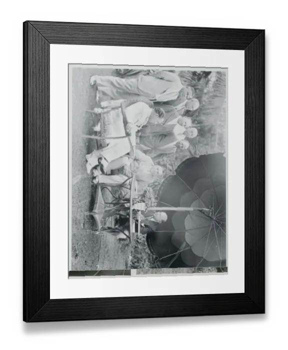 Framed Print : Henry Horner and Other Notables Framed Print : Henry Horner and Other Notables