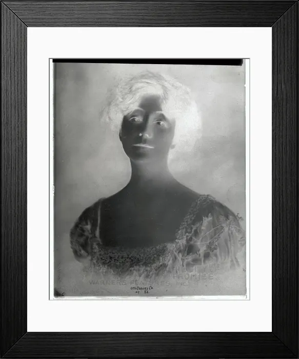 Framed Print : Head Shot of Cecilia Cissie Loftus Framed Print : Head Shot of Cecilia Cissie Loftus