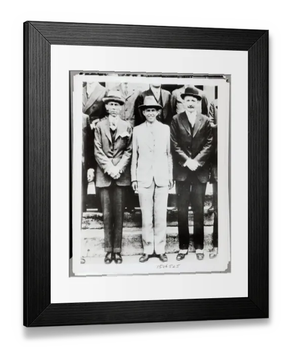 Framed Print : President of GM with Board Members Framed Print : President of GM with Board Members