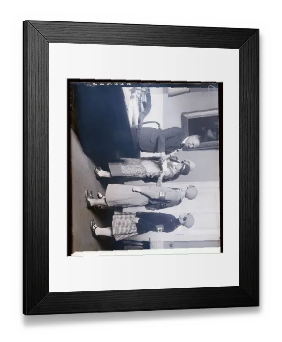 Framed Print : Massachusetts Governor Conversing With Red Cross Workers Framed Print : Massachusetts Governor Conversing With Red Cross Workers
