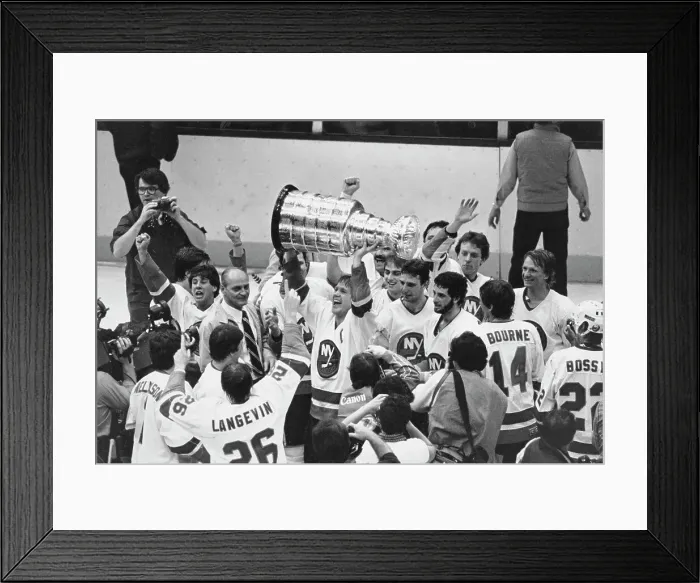 Framed Print : New York Islanders Win Stanley Cup Finals Framed Print : New York Islanders Win Stanley Cup Finals