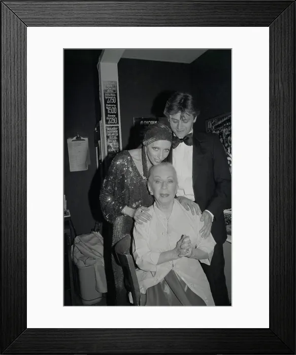 Framed Print : Choreographer Agnes De Mille With Dancers