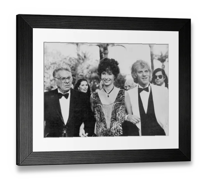 Framed Print : Mary Steenburgen with Husband and Martin Ritt
