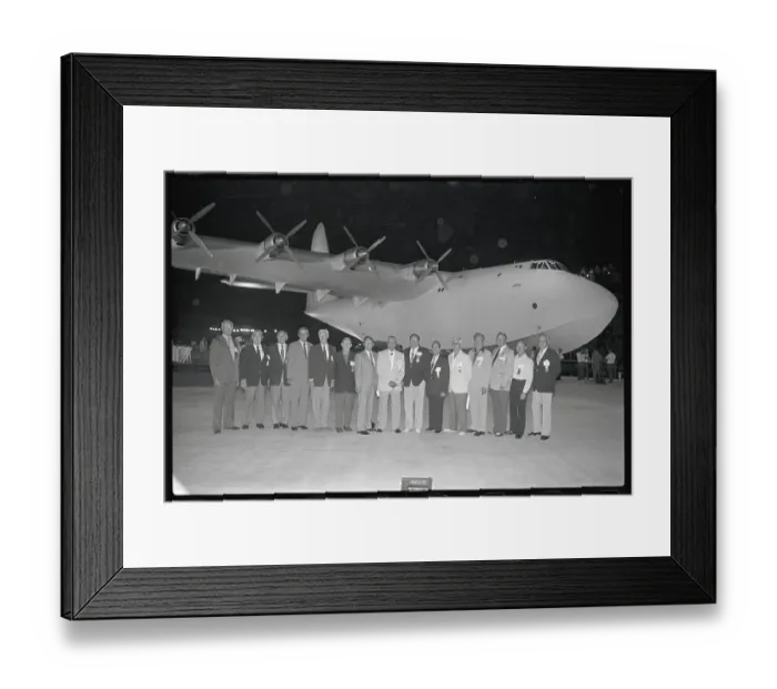 Framed Print : Members of the Spruce Goose Crew Framed Print : Members of the Spruce Goose Crew