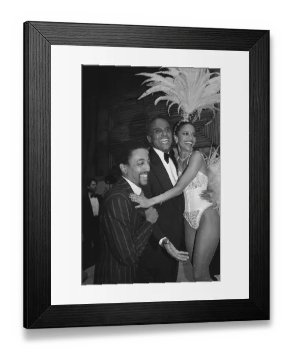 Framed Print : Gregory Hines, Harry Belafonte and Debbie Allen Framed Print : Gregory Hines, Harry Belafonte and Debbie Allen