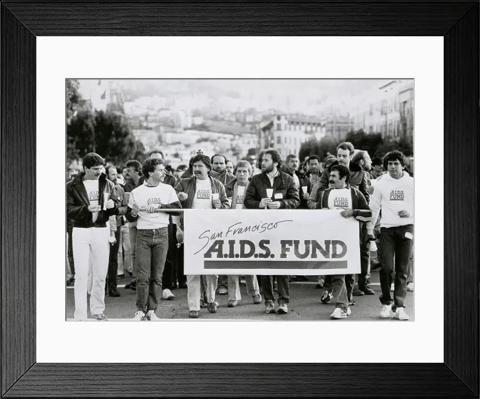 Framed Print : Gay and Lesbian Supporters March Down Market Street Framed Print : Gay and Lesbian Supporters March Down Market Street