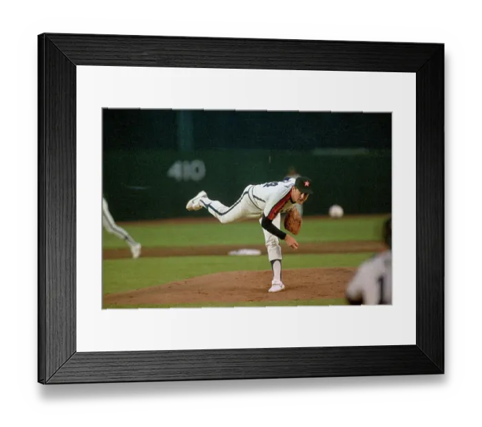 Framed Print : Portrait of Nolan Ryan