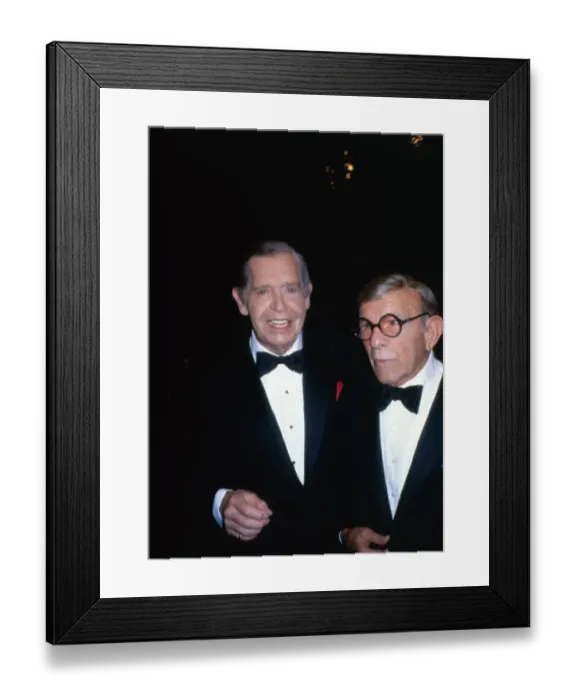 Framed Print : Milton Berle and George Burns Framed Print : Milton Berle and George Burns