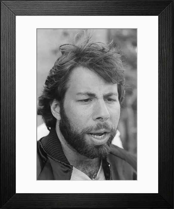 Framed Print : Closeup Of Apple Founder Steve Wozniak Framed Print : Closeup Of Apple Founder Steve Wozniak
