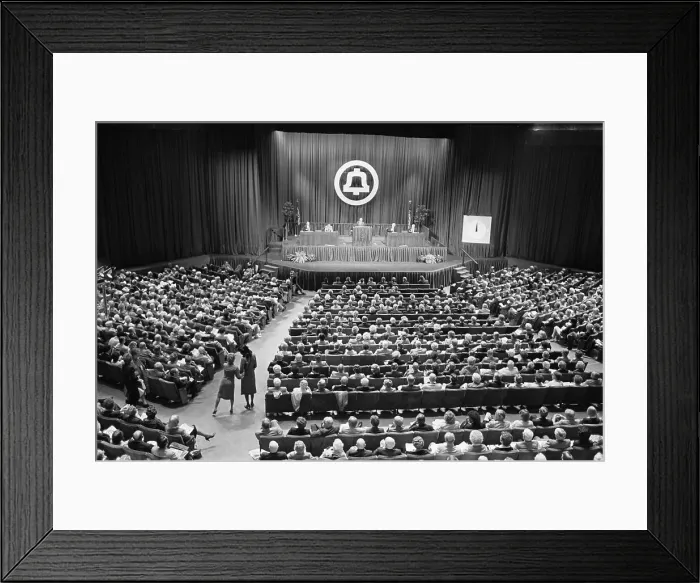 Framed Print : Meeting of American Telephone & Telegraph Company Framed Print : Meeting of American Telephone & Telegraph Company