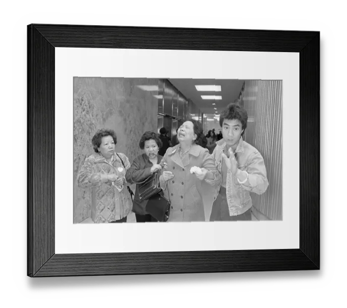 Framed Print : Victim's Mother Sobbing After Court Hearing in Detroit Framed Print : Victim's Mother Sobbing After Court Hearing in Detroit