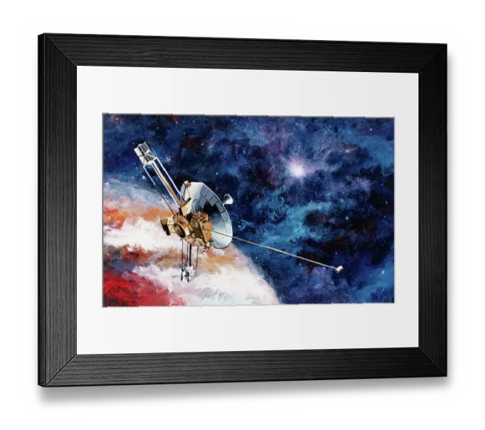 Framed Print : Pioneer 10 Spaceprobe Framed Print : Pioneer 10 Spaceprobe