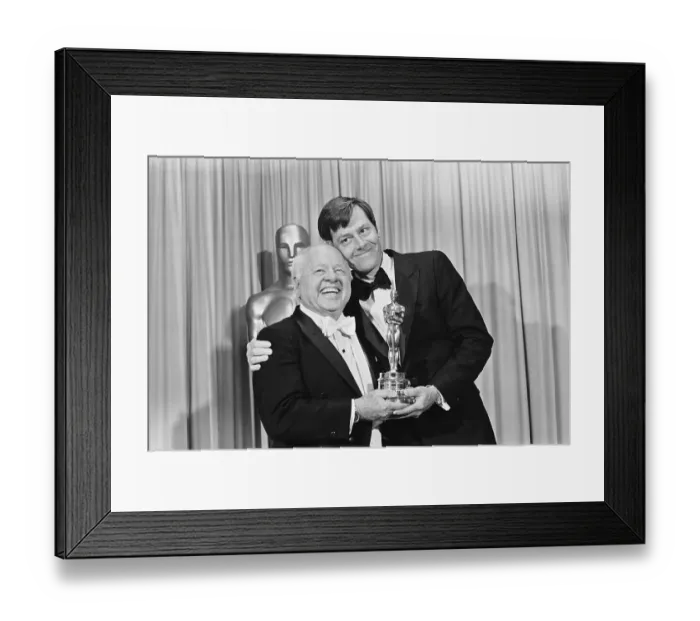 Framed Print : Mickey Rooney and Son Tim Framed Print : Mickey Rooney and Son Tim