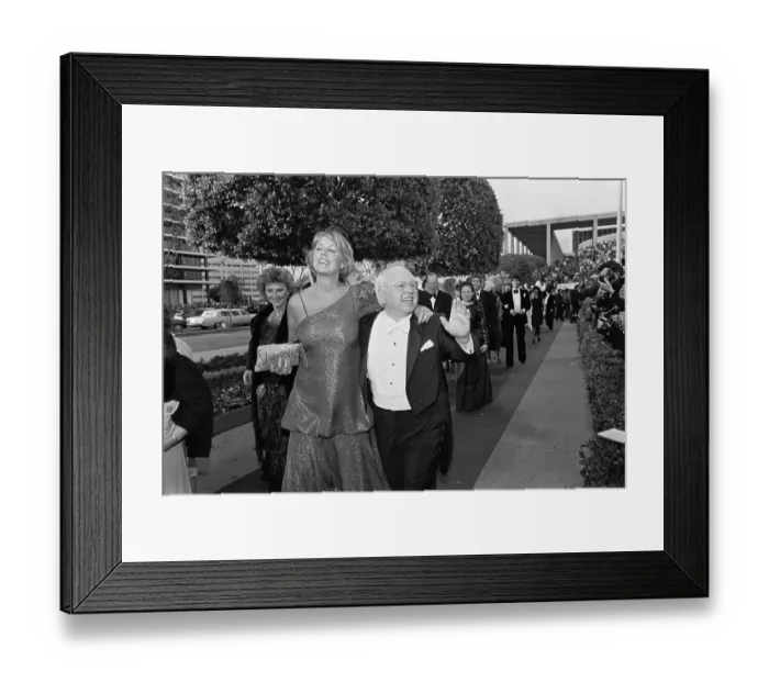 Framed Print : Mickey Rooney and Wife Framed Print : Mickey Rooney and Wife