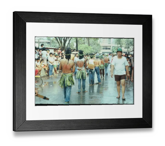 Framed Print : Philipinos Whipping Themselves Framed Print : Philipinos Whipping Themselves