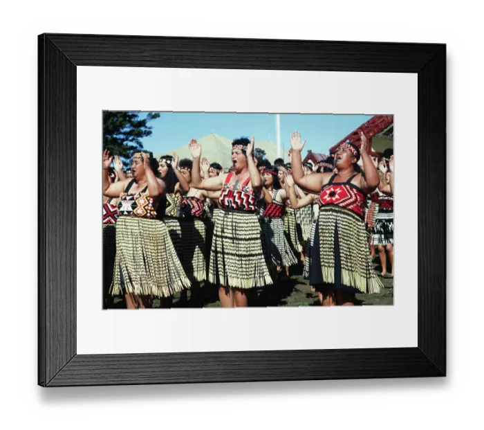 Framed Print : Maori Indians Performing Traditional Dance Framed Print : Maori Indians Performing Traditional Dance
