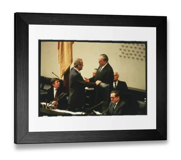 Framed Print : German Delegates in Session Framed Print : German Delegates in Session