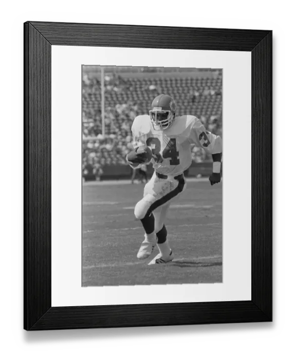 Framed Print : Herschel Walker Scoring Touchdown Framed Print : Herschel Walker Scoring Touchdown