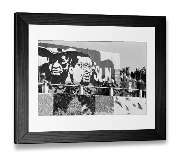 Framed Print : John Paul II Giving Mass in Nicaragua Framed Print : John Paul II Giving Mass in Nicaragua