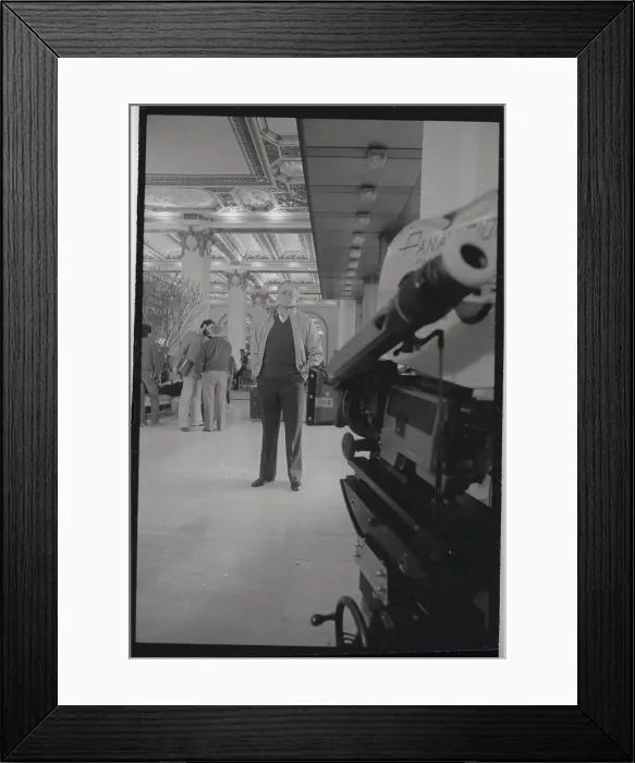 Framed Print : George C. Scott Standing in Lobby Framed Print : George C. Scott Standing in Lobby