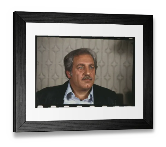 Framed Print : Portrait of Ahmed Jibril Framed Print : Portrait of Ahmed Jibril