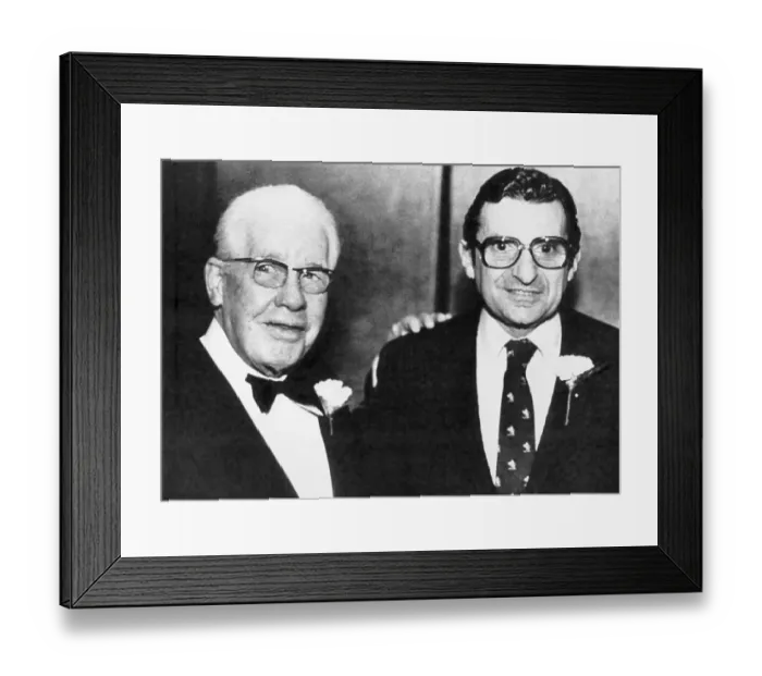 Framed Print : Joe Paterno and Art Rooney Framed Print : Joe Paterno and Art Rooney