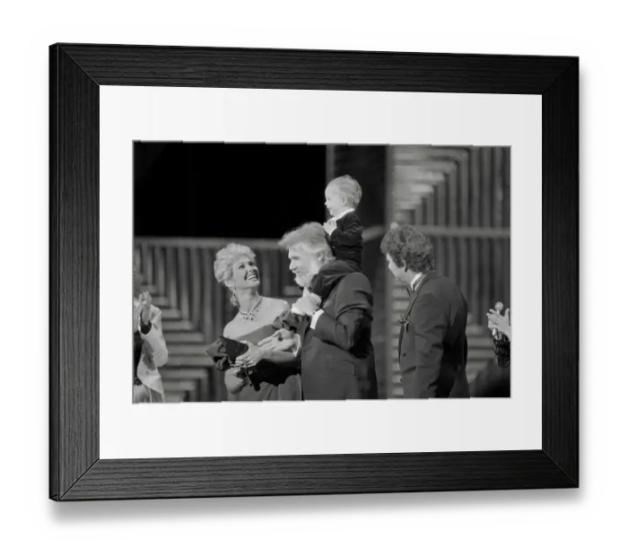 Framed Print : Kenny, Marianne, and Cody Rogers Framed Print : Kenny, Marianne, and Cody Rogers