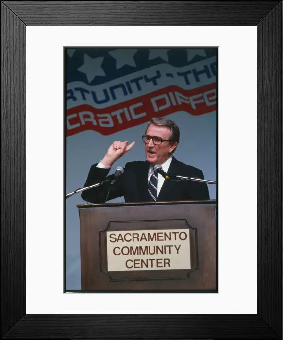 Framed Print : Governor Dale Bumpers Framed Print : Governor Dale Bumpers