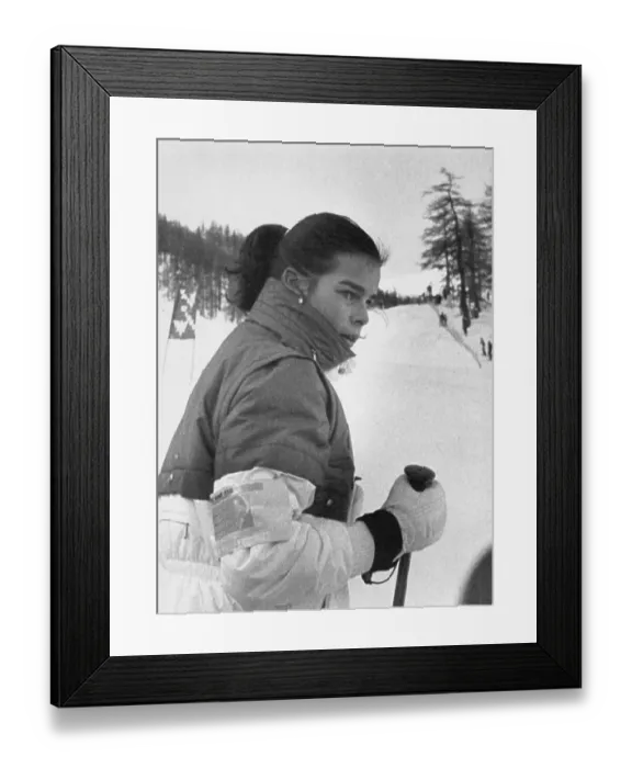 Framed Print : Monaco's Princess Stephanie Framed Print : Monaco's Princess Stephanie
