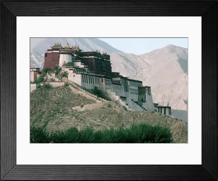Framed Print : General View of Potal Palace Framed Print : General View of Potal Palace