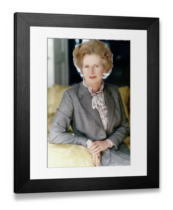 Framed Print : Margaret Thatcher Framed Print : Margaret Thatcher