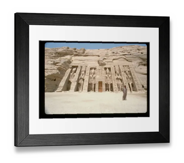 Framed Print : General View of the Hathor Temple Framed Print : General View of the Hathor Temple