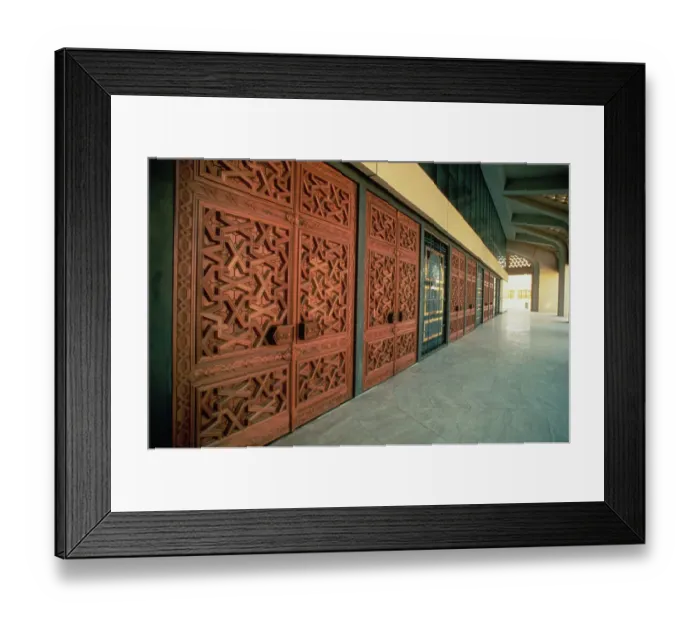 Framed Print : Interior of the Royal Mosque of Riyadh Framed Print : Interior of the Royal Mosque of Riyadh