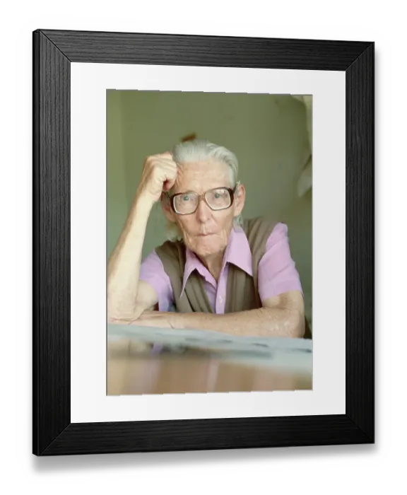 Framed Print : Maria Reiche Neumann Framed Print : Maria Reiche Neumann