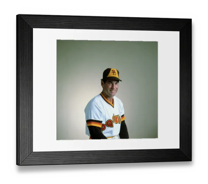 Framed Print : Portrait of Steve Garvey Framed Print : Portrait of Steve Garvey