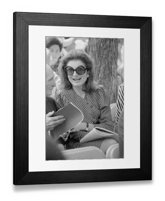 Framed Print : Portrait of Jacqueline Kennedy Framed Print : Portrait of Jacqueline Kennedy