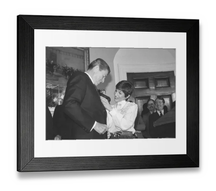 Framed Print : Candy Lightner and Ronald Reagan Framed Print : Candy Lightner and Ronald Reagan