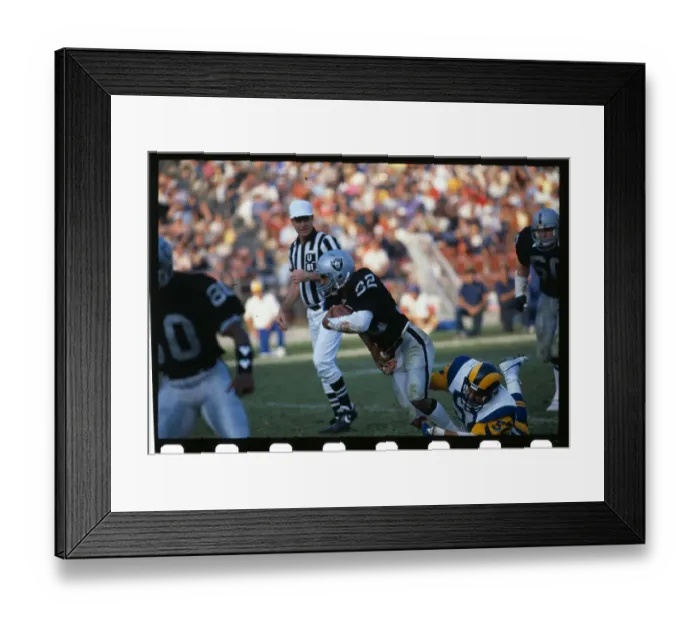 Framed Print : Portrait of Marcus Allen