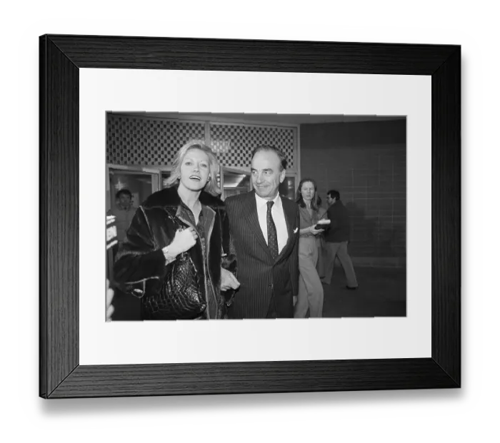 Framed Print : Publisher Rupert Murdock and his Wife Anna Framed Print : Publisher Rupert Murdock and his Wife Anna