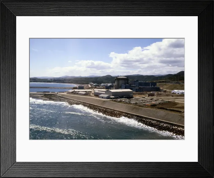 Framed Print : Nuclear Reactor in South Korea Framed Print : Nuclear Reactor in South Korea