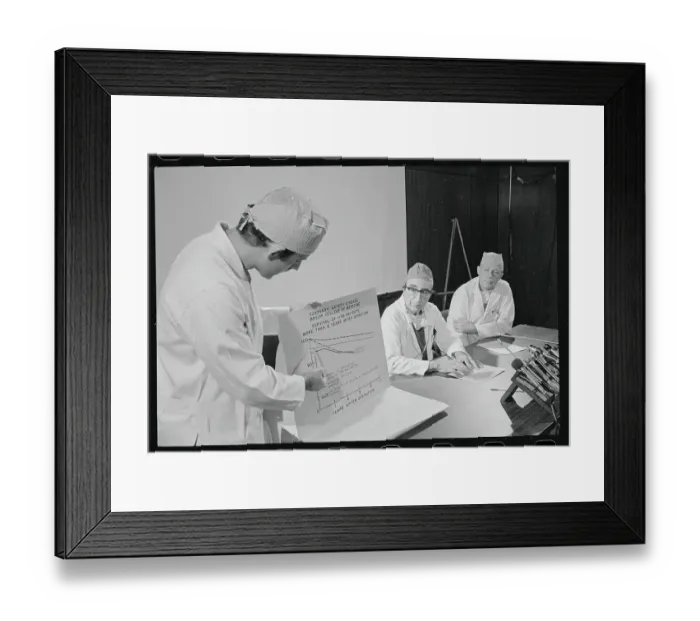 Framed Print : Mary Lasker and Michael DeBakey With Award Recipient Framed Print : Mary Lasker and Michael DeBakey With Award Recipient