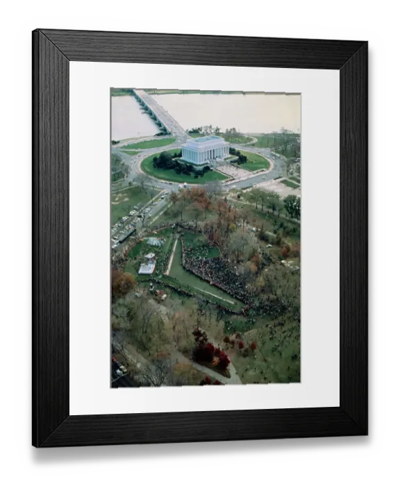 Framed Print : Vietnam Veterans Memorial Dedication