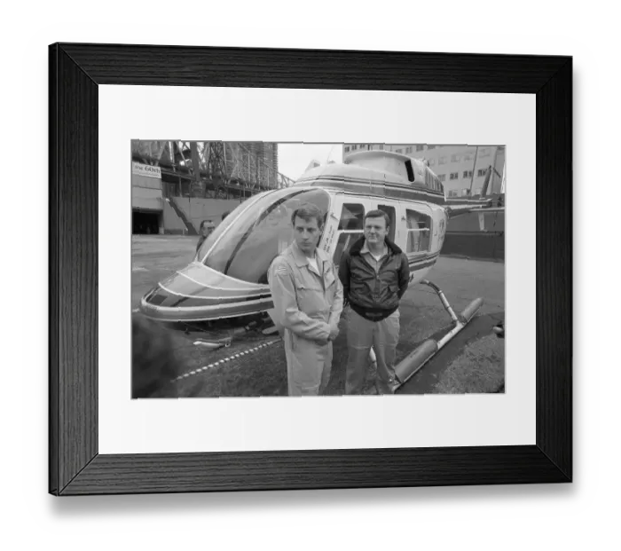 Framed Print : Pilot H. Ross Perot, Jr. and Co-Pilot Jay Coburn Framed Print : Pilot H. Ross Perot, Jr. and Co-Pilot Jay Coburn