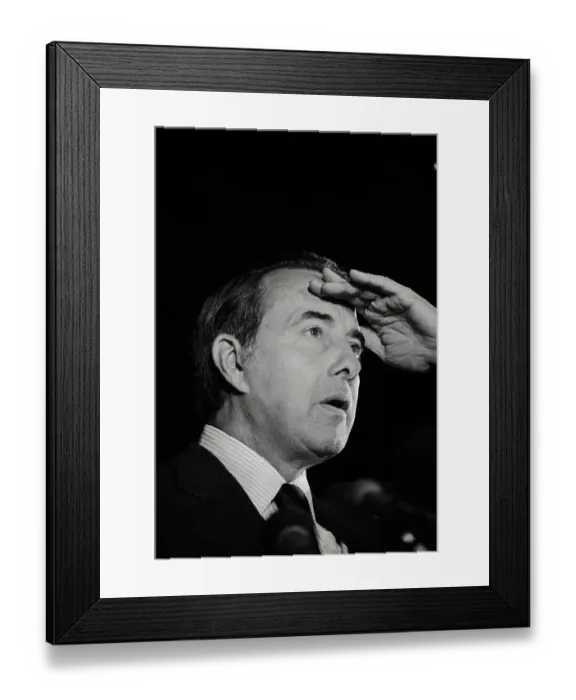 Framed Print : Senator Bob Dole Touching His Head