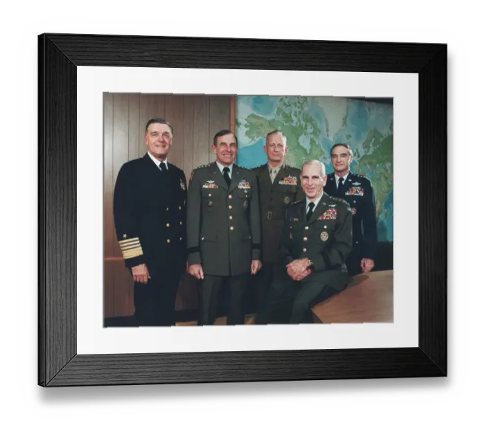 Framed Print : US Joint Chiefs of Staff Framed Print : US Joint Chiefs of Staff